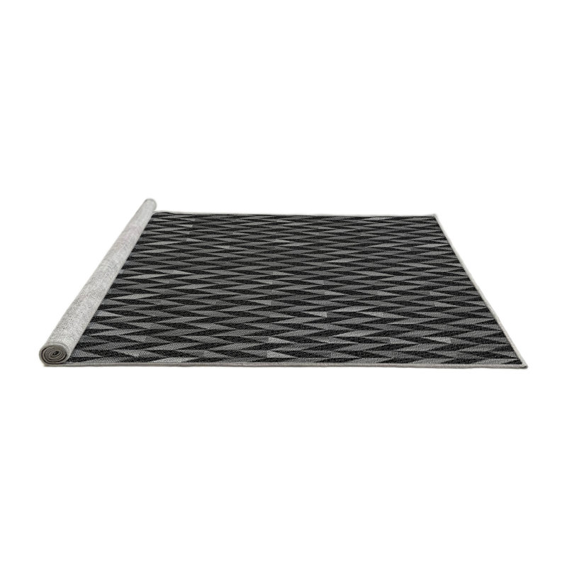 Geometric Indoor Rug, Square 6'