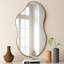 Asymmetrical Metal Wall Mirror-640007384-640007386