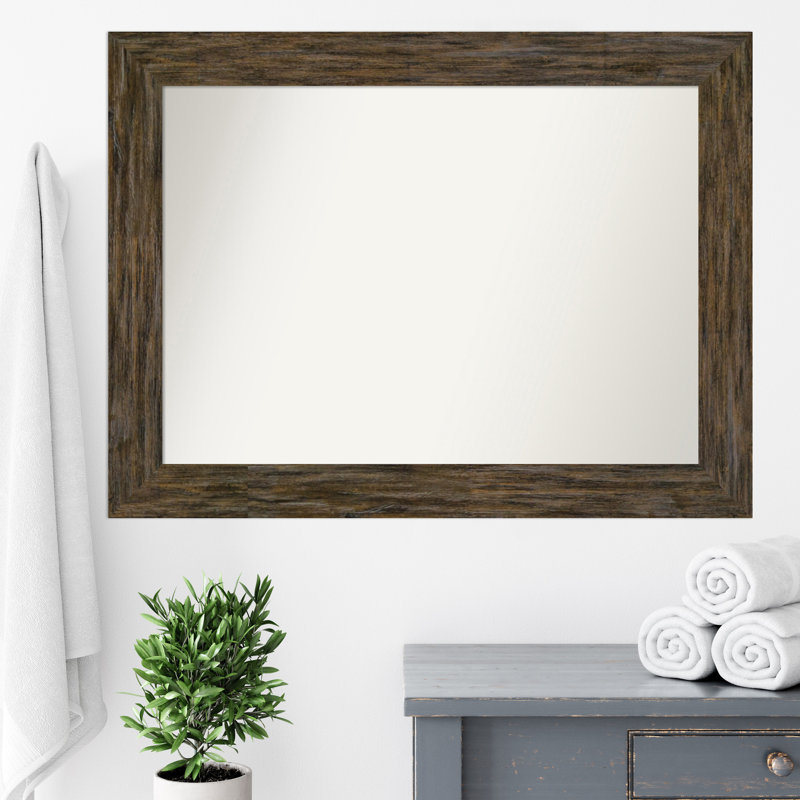 Miroir de salle de bain Fencepost, H 34 po x l 45 po