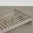 Farmhouse High Headboard Wood Platform Bed-368227449-368227444