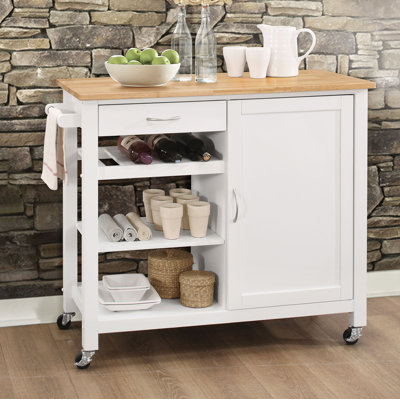Rodin Wood Kitchen Cart