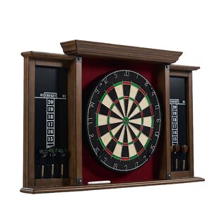 Winmau Blade 6 Dart Board + Aluminium Dartboard Cabinet + Darts Man Cave  Gift