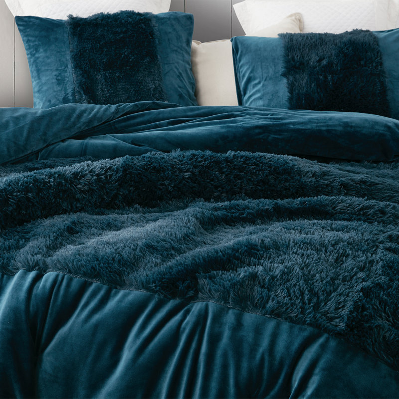 Are You Kidding Nightfall Navy Coma Inducer Oversized Comforter, Queen Comforter