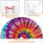 Abstract Polyester Blend Tree Skirt