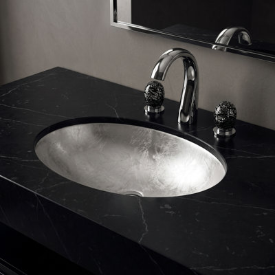 Flou Undermount Modern Bathroom Sink