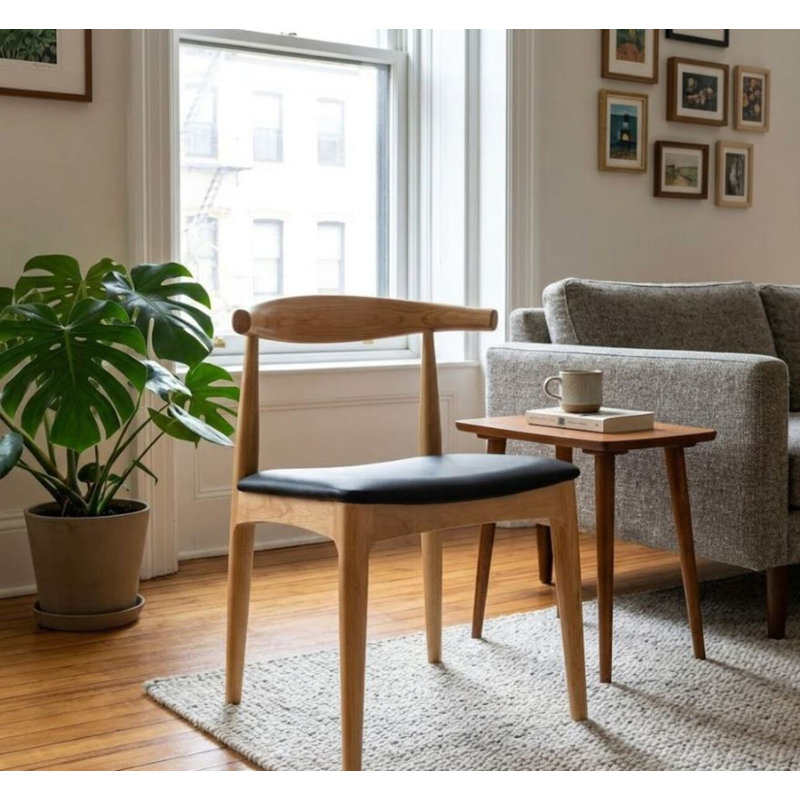 Fauteuil sans accoudoirs Keelson Wobell, Bois de frêne