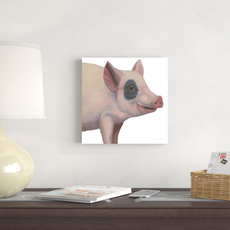 Bacon, morceaux et jambon II, H 12 po x l 12 po x P 1,25 po