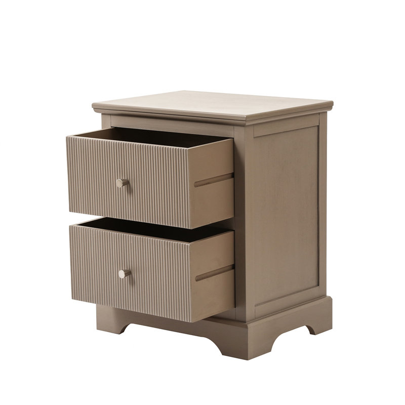 Adalicia 45cm W Bedside Table