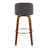 Thea 30" Fixed-Height Bar Stools with Bent Wood Legs & Round Footrest-103457372-103457379-103457382