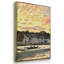 La seine à Bougival le soir, 1870 3 pièces-157878361-157878358