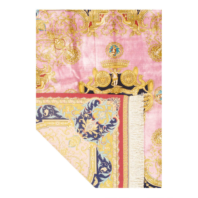 Versace Design Rug 4'9"x 4'9"