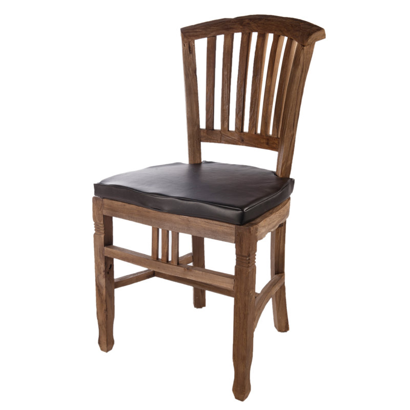 Odling 47cm H Solid Wood Slat Back Side Chair