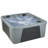 Trend 5-Person 28-Jet 54-Port Lounger Plug and Play Hot Tub Spa with Stainless Steel Heater, Digital Control, LED Lighting, Insulated Cover Included, Made in USA