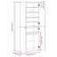 12 Pair Shoe Storage Cabinet-155812963