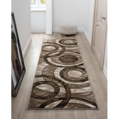 Orelsi Collection Abstract Geometric Area Rug