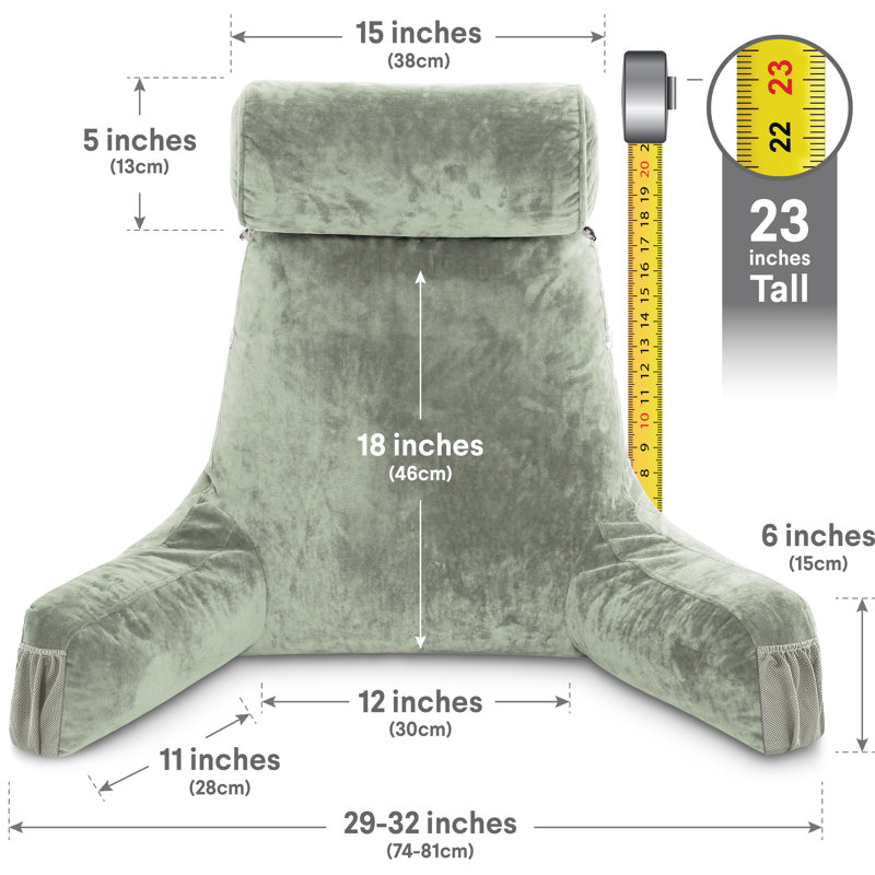  Housse et insert de coussin de lecture, Sauge du désert