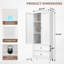 Armoire garde-manger en métal H 72 po avec 2 portes et 2 tiroirs - Multi-usage pour cuisine, salon, chambre à coucher