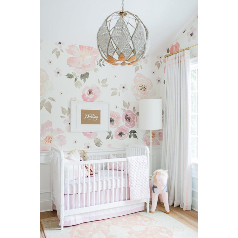 Floral Wallpaper, Pre-Pasted