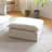 Fairford 6-Piece Upholstered Modern Corduroy Fabric Sectional Sofa With Ottoman-981441743