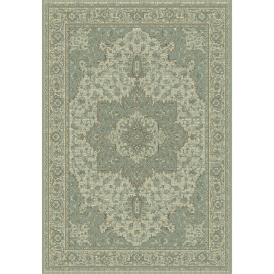 Tapis oriental sauge / brun / beige Stewartsville