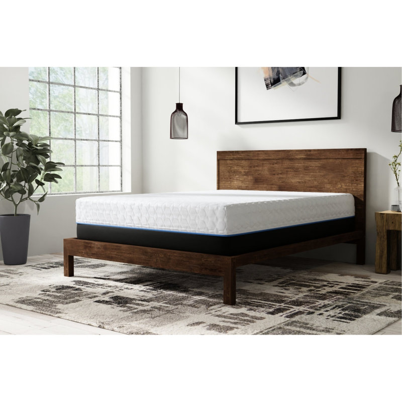 Grand matelas en cuivre - réduit le transfert de mouvement de 14 po et améliore l'efficacité du sommeil, Queen