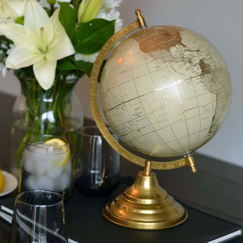 Globe terrestre Explorers, Gris