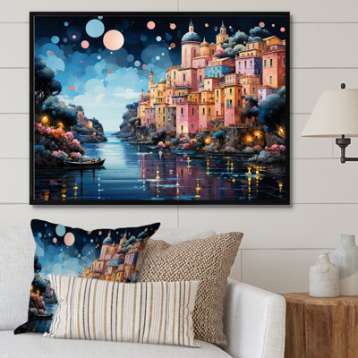 Colourful Italy Capri Dreams - Italy Wall Art Living Room