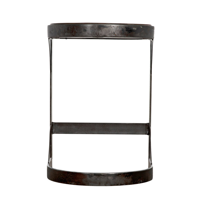 Baxter Stool with Metal Frame, Counter Stool (24" Seat Height)