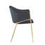 Chaises de salle à manger rembourrées Langston-106589967