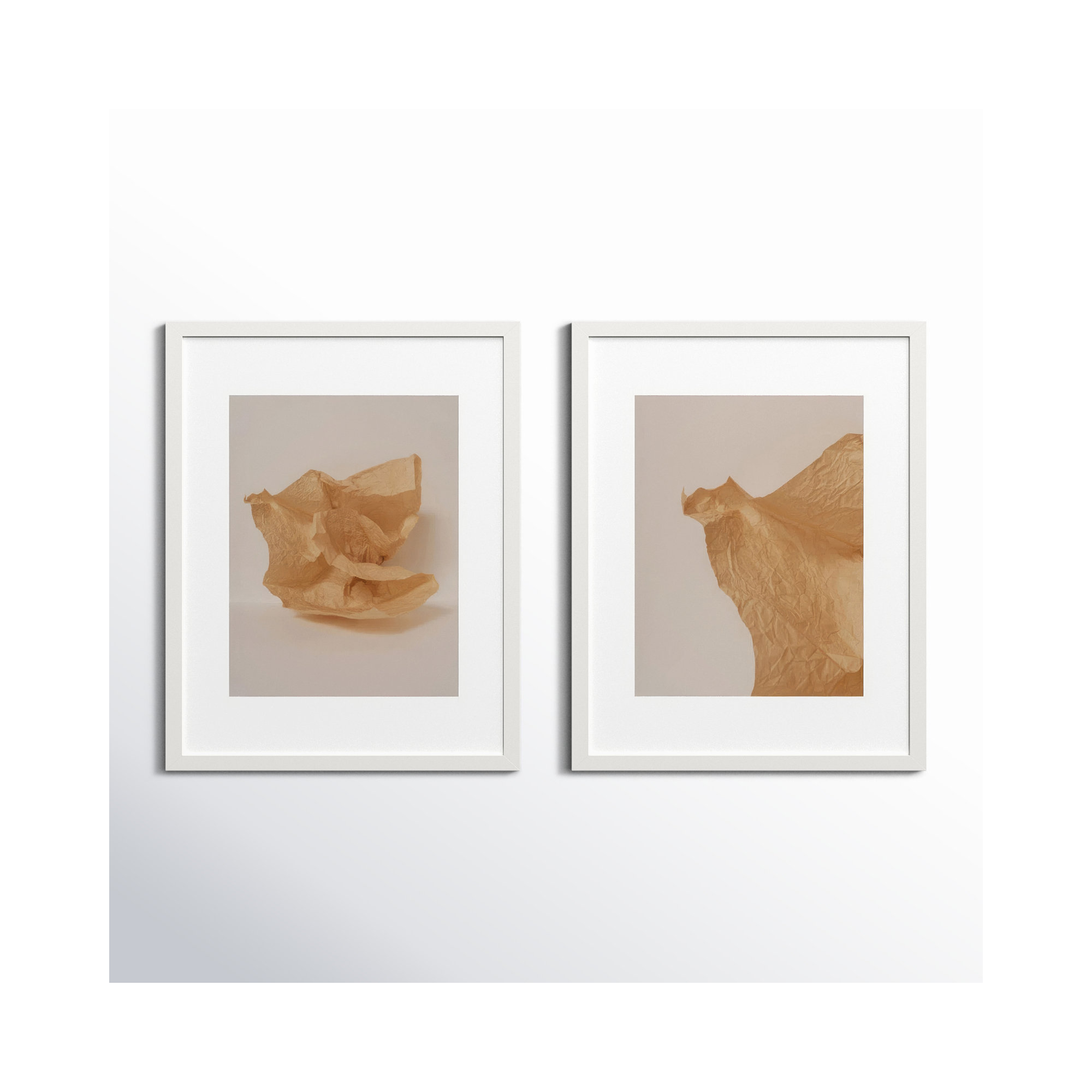 Unpackage by Svetlana Smirnova, White, 38" H x 30" W x 1.25" D