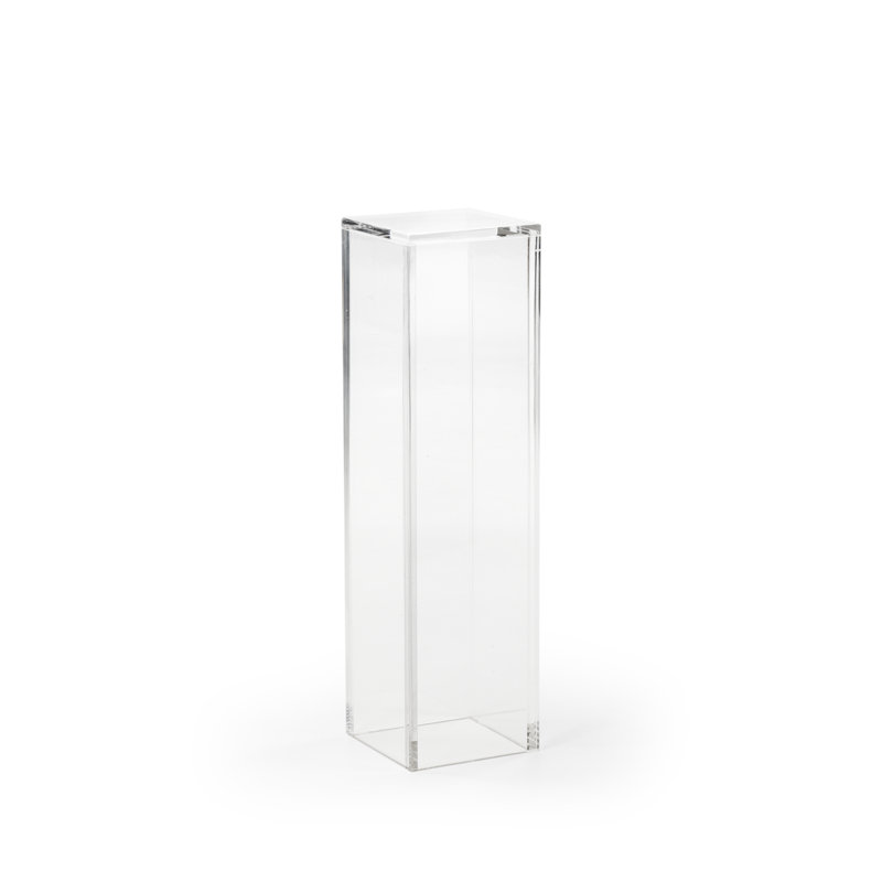 Chelsea 42" Clear Acrylic Pedestal Plant Stand