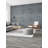 Stonecrest Celestine 6 in. x 24 in. Honed Marble Ledger Panel Wall Tile-56838484