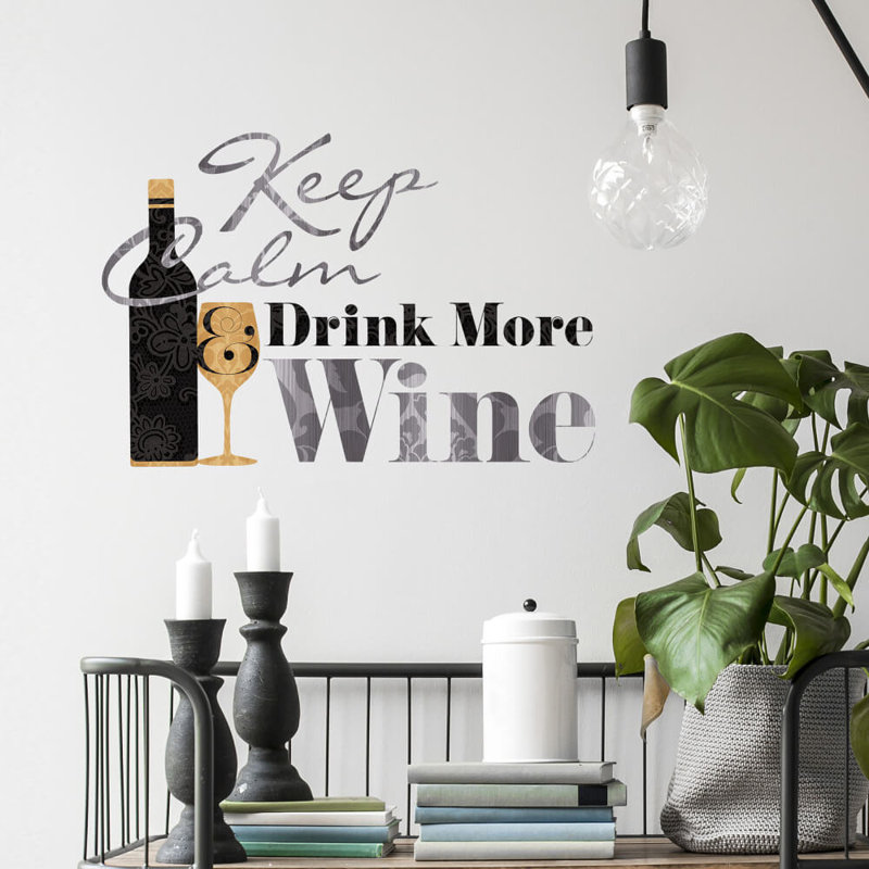 Food & Beverage Non-Wall Damaging Wall Decal