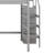 Jaelina Full Size Loft Bed with Built-in Storage Wardrobe and Staircase-94197272