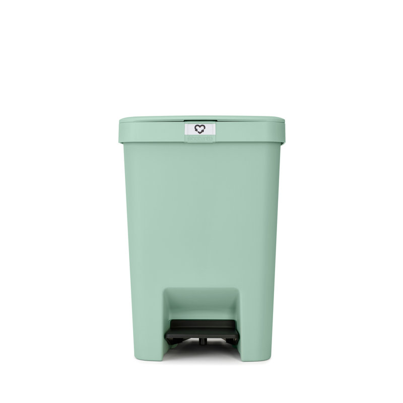 Poubelle Stepup 6,6 gallons (25L), Vert Jade, H 15 po x l 8 po x P 10,4 po