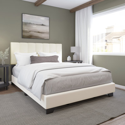 Lit tapissier standard Burlwood