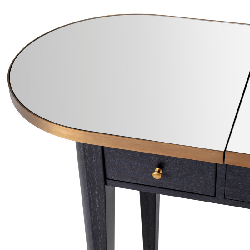 Toulouse 50'' Glass Top Console Table
