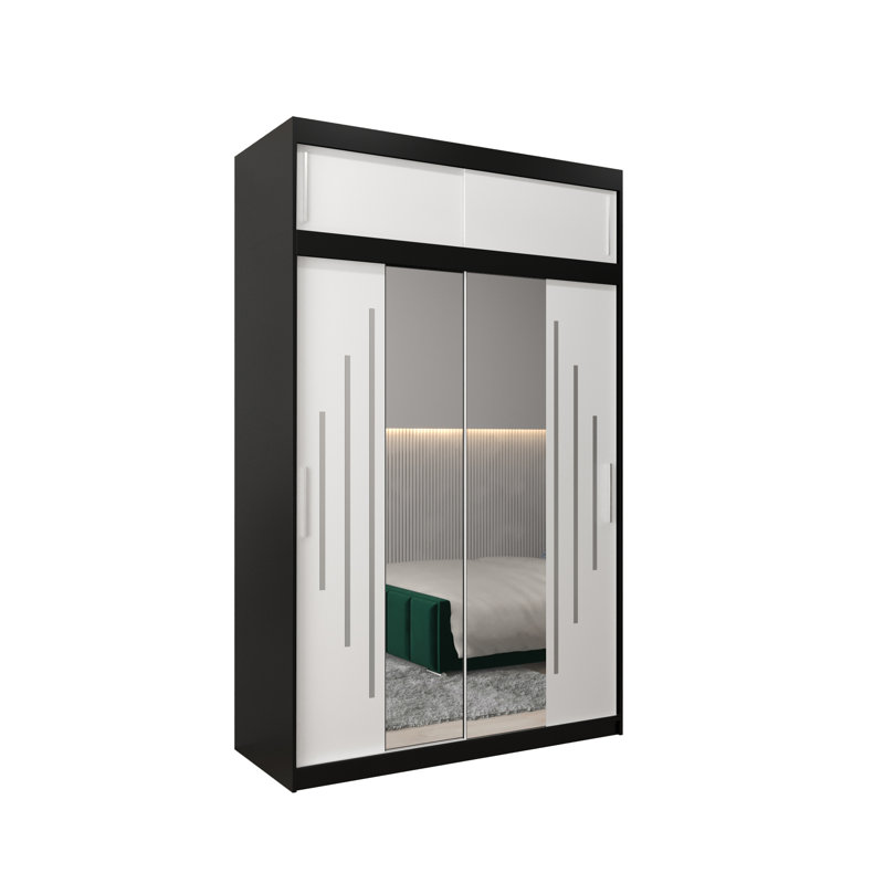 Jacaryous Closet System, Black/White