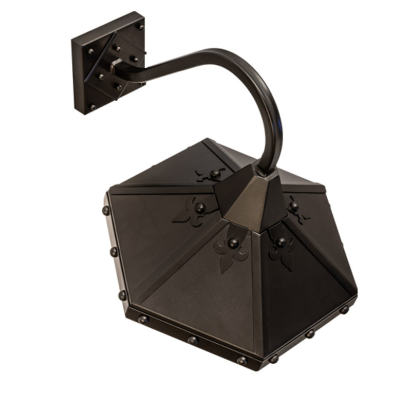 Mystic 1 - Light Armed Sconce, Oil Rubbed Bronze