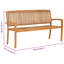 Arlogh Solid Wood Teak Outdoor Bench-885236188