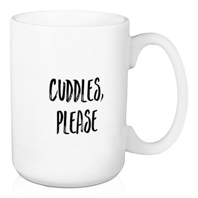 Tasse à café cuddles, veuillez la tasse Cota