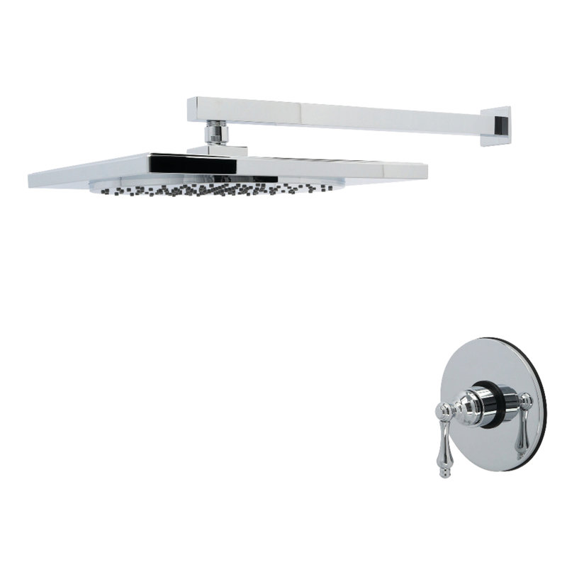 Kingston Brass Restoration Single-Handle Pressure Balanced Shower Faucet, Polished Chrome