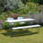 180cm Rectangular Portable Folding Table with 6 Chairs-110809965