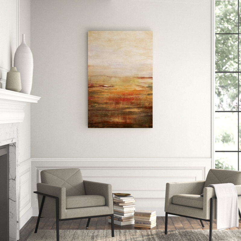 Restless Seasons IV Print by Elena Carlie, 54" H x 36" W x 1.5" D