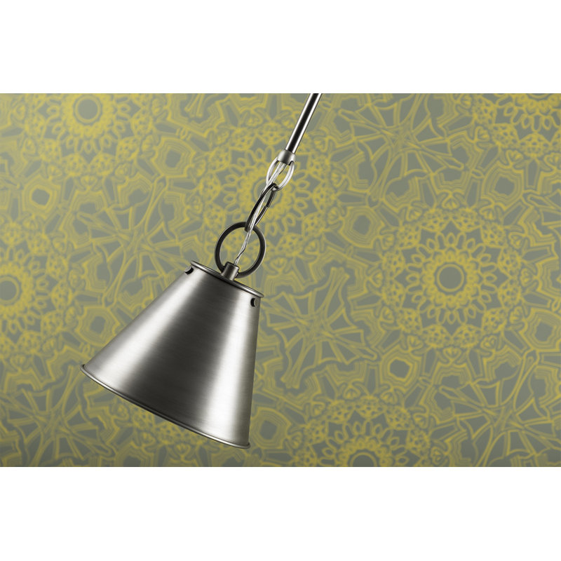 Altamont 1 - Light Pendant, Historic Nickel, 9" H x 8" W x 8" D