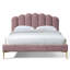 Grand lit plateforme tapissier Bella Padstow-244024823