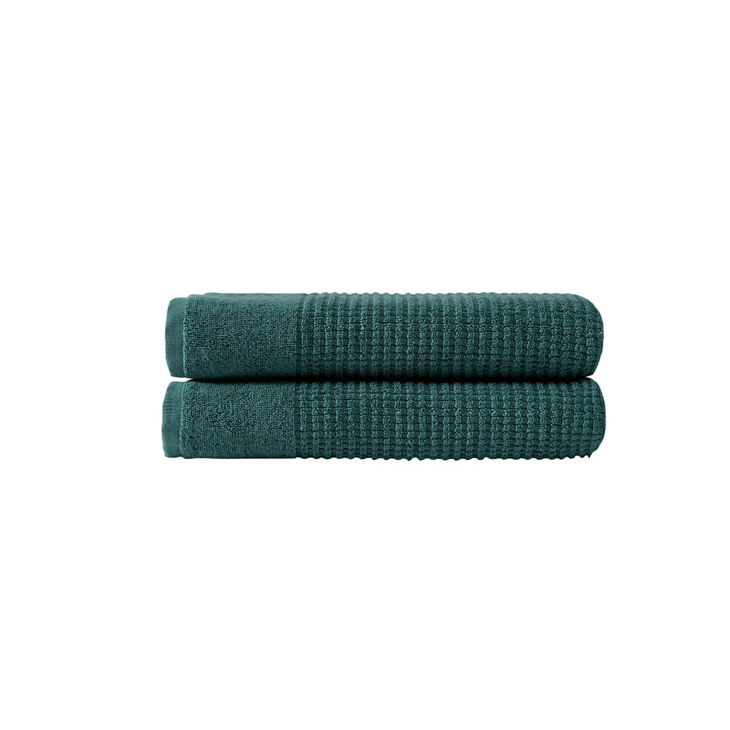 Earline Midweight Bath Towel, Green