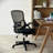 Cappello High-Back Mesh Swivel Ergonomic Office Chair with Flip-Up Arms-655002671