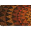 Vintage Swedish Rya Rug, Brown And Rust Scandinavian Medallion - Rug & Kilim