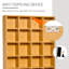 Lorentzen 130.5cm H x 89cm W Cube Bookcase-219090942